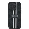 Guess GUHMP16LP4RPSK iPhone 16 Pro 6.3 czarny/black hardcase 4G Printed Stripes MagSafe